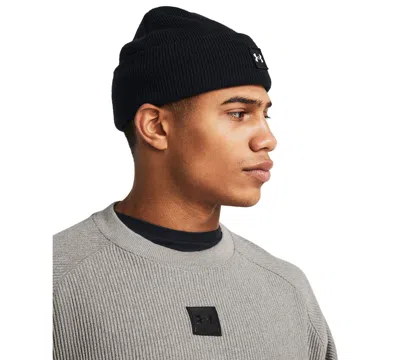Under Armour Men's Halftime Shallow Beanie In Black