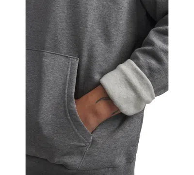 Under Armour Men's Rival Logo Hooded Sweatshirt In Gray
