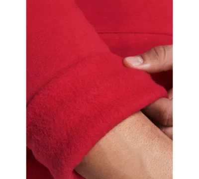 Under Armour Men's Rival Logo Hooded Sweatshirt In Red