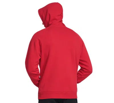 Under Armour Men's Rival Logo Hooded Sweatshirt In Red