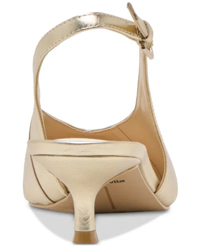 Dolce Vita Women's Alenna Kitten-heel Slingback Pumps In Animal Print