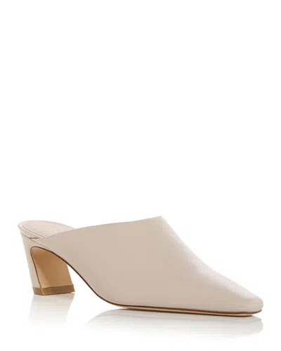 Stuart Weitzman Women's Stassi Mule Pumps In White
