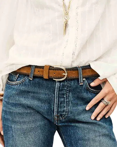 Ba&sh Ba & Sh Ceinture Brosco Leather Belt In Brown