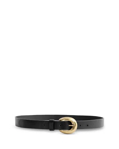 Lamarque Women's Valencia Leather Belt In Black