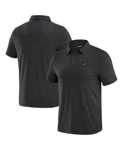J. Palmer Men's Black Arizona Cardinals Four Down Polo Shirt In Black