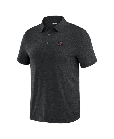 J. Palmer Men's Black Arizona Cardinals Four Down Polo Shirt In Black