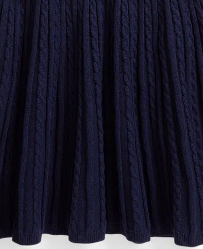 Polo Ralph Lauren Girls 7-16 Striped Sweater And Skirt, 2-piece Set In Multi