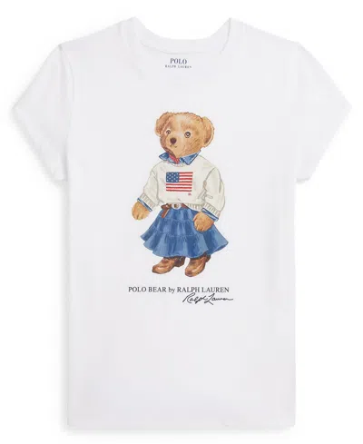 Polo Ralph Lauren Bear-print T-shirt In White