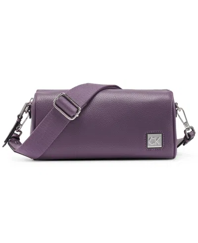 Calvin Klein Rue Small Crossbody Bag In Purple
