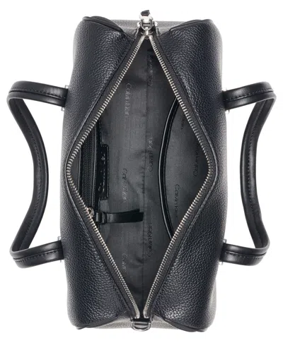 Calvin Klein Rue Small Satchel Bag In Multi