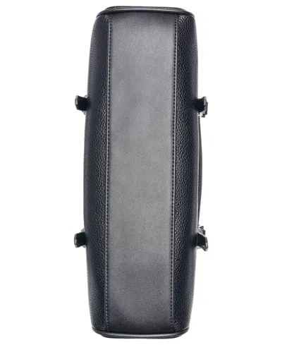Calvin Klein Irene Medium Satchel Bag In Black