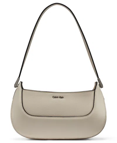Calvin Klein Nori Small Shoulder Bag In Neutral