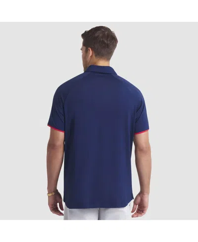 Fanatics Men's Navy New York Rangers Authentic Pro Rink Raglan Polo Shirt In Blue