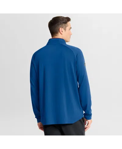 Fanatics Men's Blue Colorado Avalanche Authentic Pro Rink Training Quarter-zip Pullover Sweatshirt In Blue