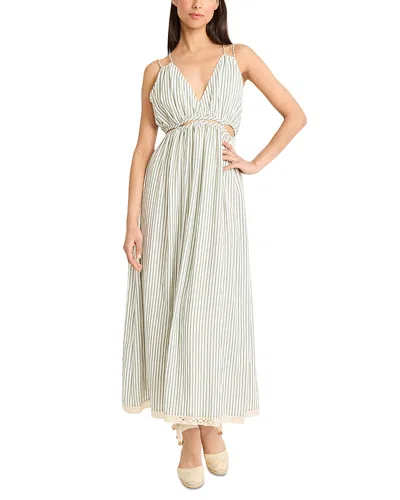 The Good Journey Cutout Midi Dress In Multi