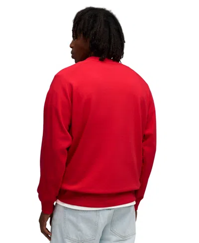 Puma Scuderia Ferrari Sportswear Shield Crewneck Sweatshirt In Red