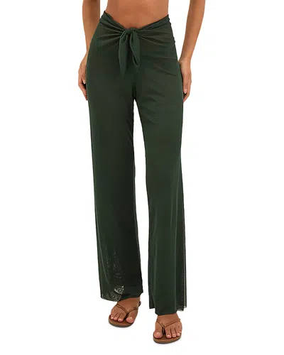 Vix Paula Hermanny Vix Paula Herman Pareo Swim Cover-up Pants In Green