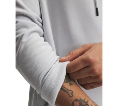 Under Armour Men's Big Logo Hooded Sweatshirt In White