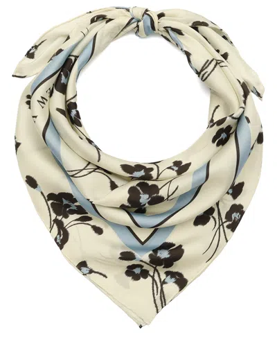 Kate Spade Women's Callia Lily Square Scarf In Brown