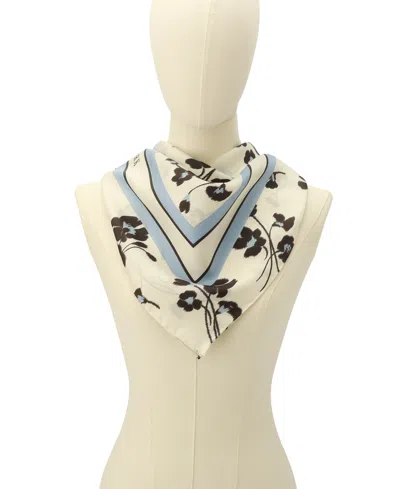 Kate Spade Women's Callia Lily Square Scarf In Brown