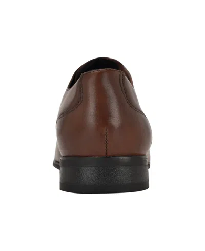 Calvin Klein Men's Brodie Lace Up Dress Oxford In Brown