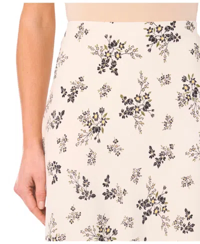 Cece Women's Bias Midi Skirt In Neutral