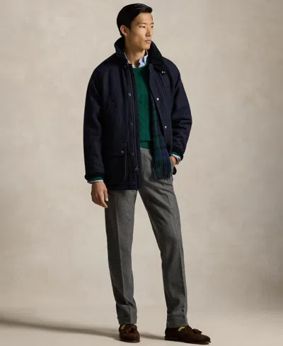 Polo Ralph Lauren Men's Langdon Corduroy Barn Coat In Blue