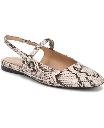 Naturalizer Women's Connie Slingback Mary Jane Flats In Animal Print
