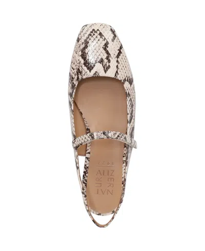 Naturalizer Women's Connie Slingback Mary Jane Flats In Animal Print
