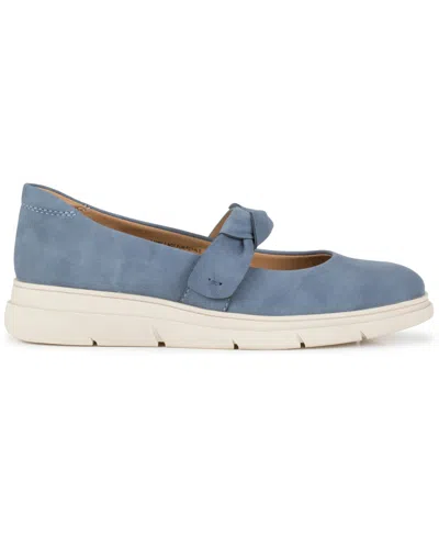Baretraps Women's Kimbly Mary Jane Slip On Flats In Blue