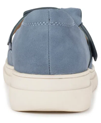 Baretraps Women's Kimbly Mary Jane Slip On Flats In Blue