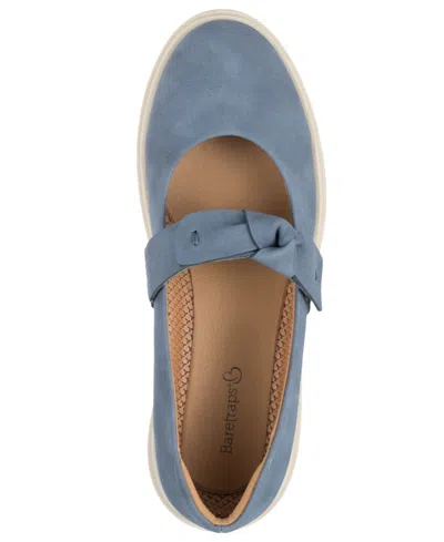 Baretraps Women's Kimbly Mary Jane Slip On Flats In Blue
