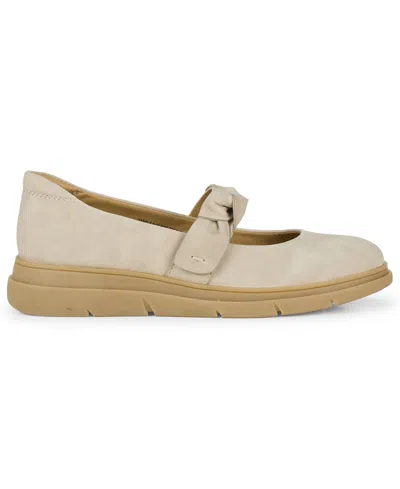 Baretraps Kimbly Womens Round Closed Toe Mary Jane Shoes In Neutral