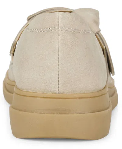 Baretraps Kimbly Womens Round Closed Toe Mary Jane Shoes In Neutral