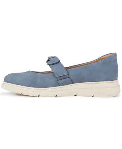 Baretraps Women's Kimbly Mary Jane Slip On Flats In Blue