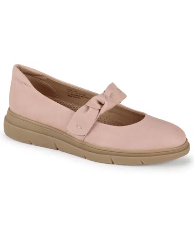 Baretraps Women's Kimbly Mary Jane Slip On Flats In Pink