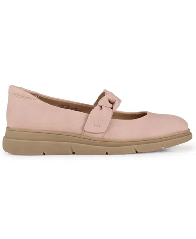 Baretraps Women's Kimbly Mary Jane Slip On Flats In Pink