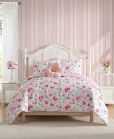 Laura Ashley Meadow Daisies Microfiber Comforter Sets In Multi