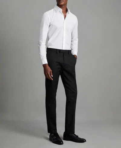 Reiss Black Eastbury Reg Regular Fit Chinos