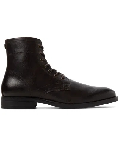 Call It Spring Men's Volland Lace-up Ankle Boots In Black