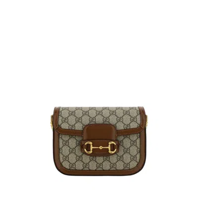 Gucci Brown Polyethylene Handbag