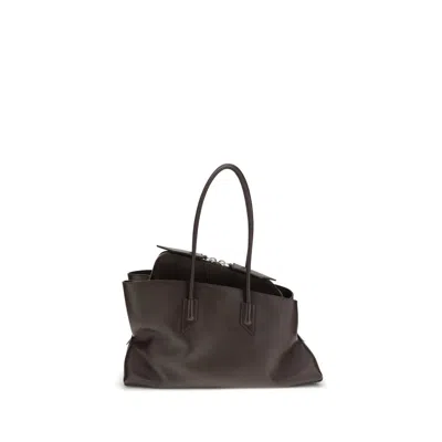 Attico Brown Calf Leather Bos Taurus Handbag