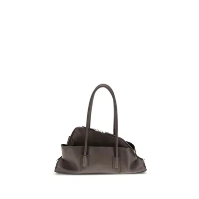 Attico Brown Calf Leather Bos Taurus Handbag