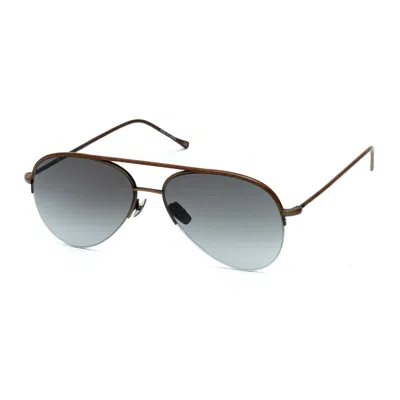 Belstaff Brown Titanium Sunglasses In Brown