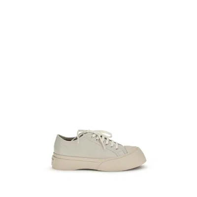 Marni Pablo Lace-up Sneakers In White
