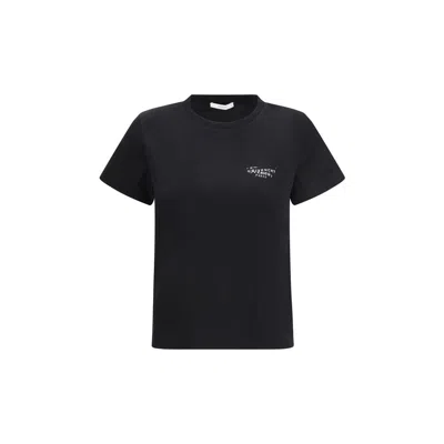 Givenchy Regular Fit Cotton T-shirt With Back Print In Black