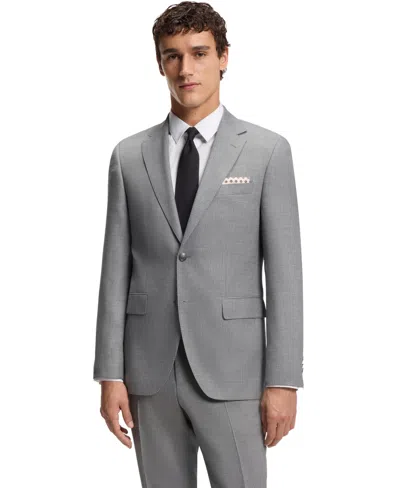 Hugo Boss Boss By  Men's Cotton Silk Structured Tie In Black