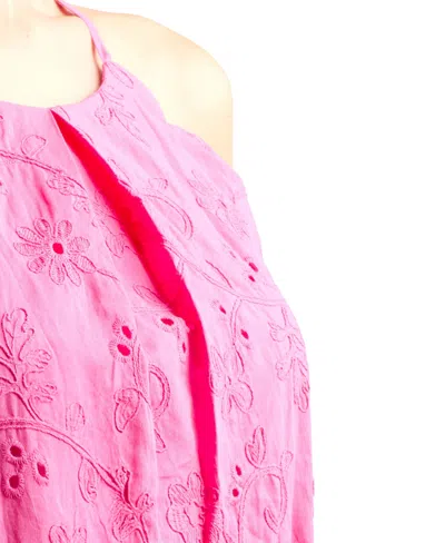 Bcx Junior's Resort Sleeveless Top In Pink