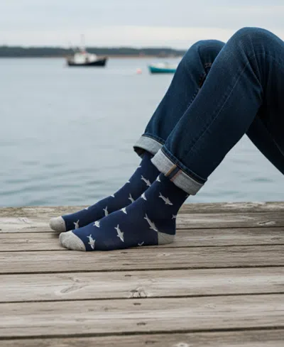 Love Sock Company Men's Athens Gift Bundle Socks, 5-pack In Blue