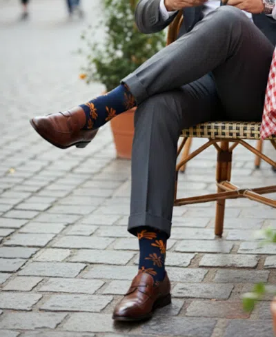 Love Sock Company Men's Tokyo Bundle Socks, 3-pack In Blue